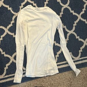 James perse white sleeve